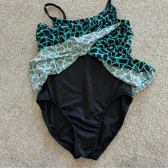 MagicSuit Magic Suit Lisa Draped Ruched One-Piece Underwire Swimsuit 12 - Picture 2 of 7